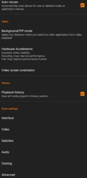 VLC Dark Mode