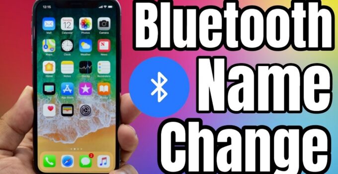 How to Change Bluetooth Name on iPhone in 2021