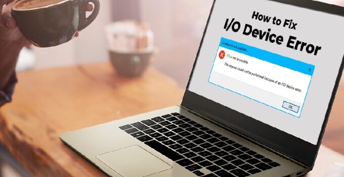 How To Fix Hard Disk I/O Device Error (Easy Solution)