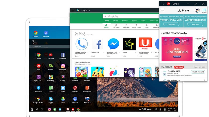 Run Android Applications On Windows or MacOS