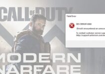 [SOLVED] COD Modern Warfare Dev Error 6065