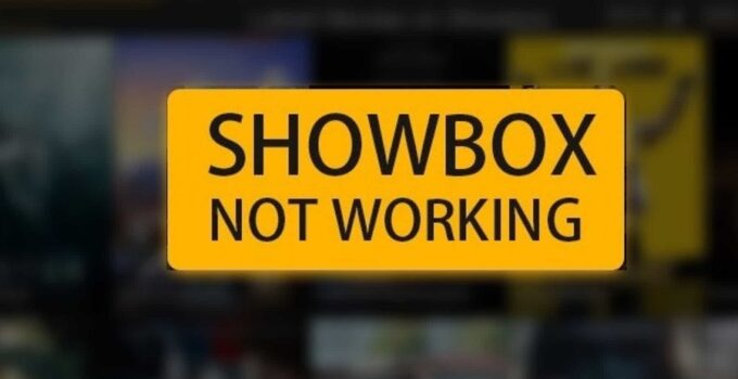 Showbox Not Working Error