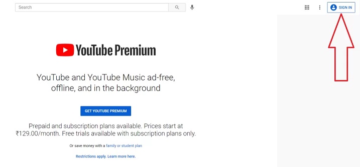 YouTube Premium Free