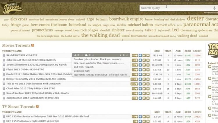 Torrentz2 kickass KickAssTorrents (KAT)