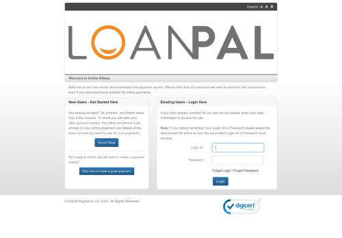 Login at Loanpal Portal