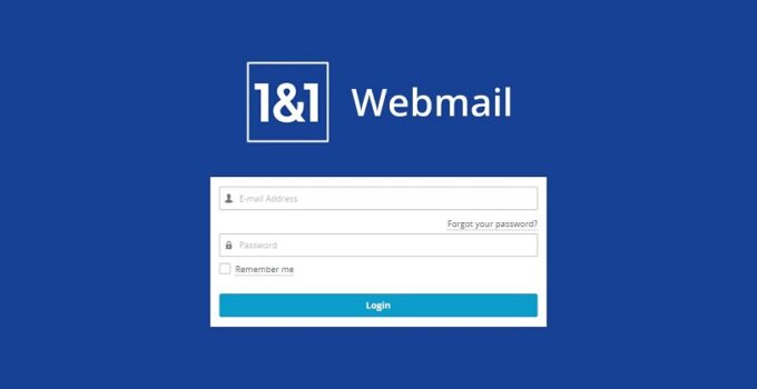 1 and 1 Login or 1and1 Webmail Login at www.ionos.com Full Details