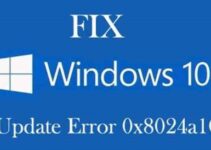 Windows 10 Update Error Code 0x8024a105 How to Fix It