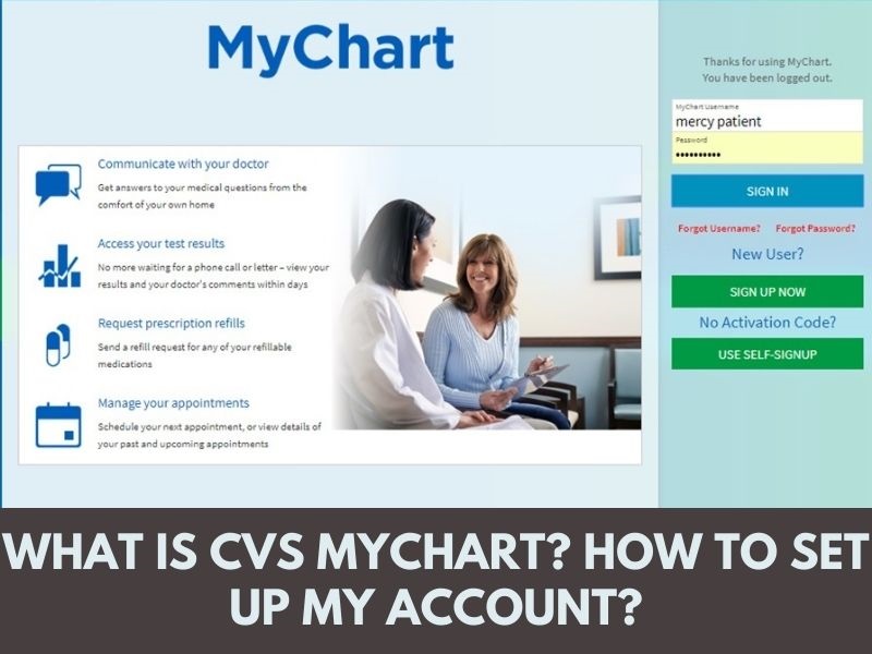 Mychart Account With Cvs Health​: