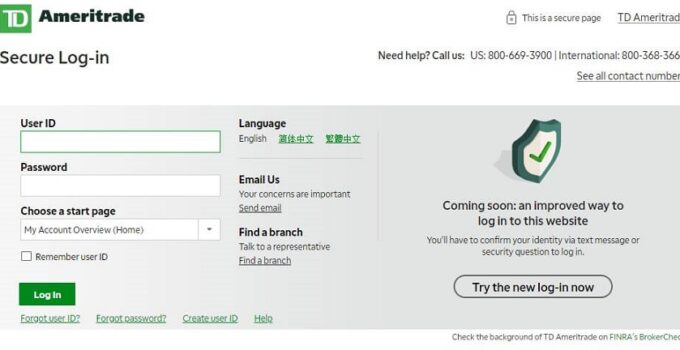 TD Ameritrade Login | tdameritrade | www.tdameritrade.com