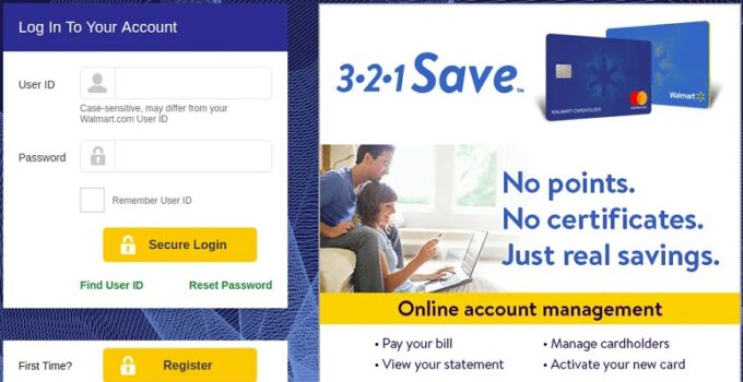 Walmart Credit Card Login Manage Your Walmart Credit Card Account