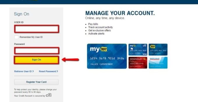 best buy credit card login