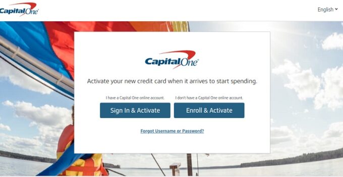 How to Activate a Capital One Card Complete Details