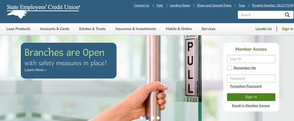 ncsecu login