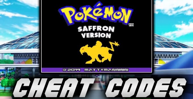 pokemon fire red cheat codes