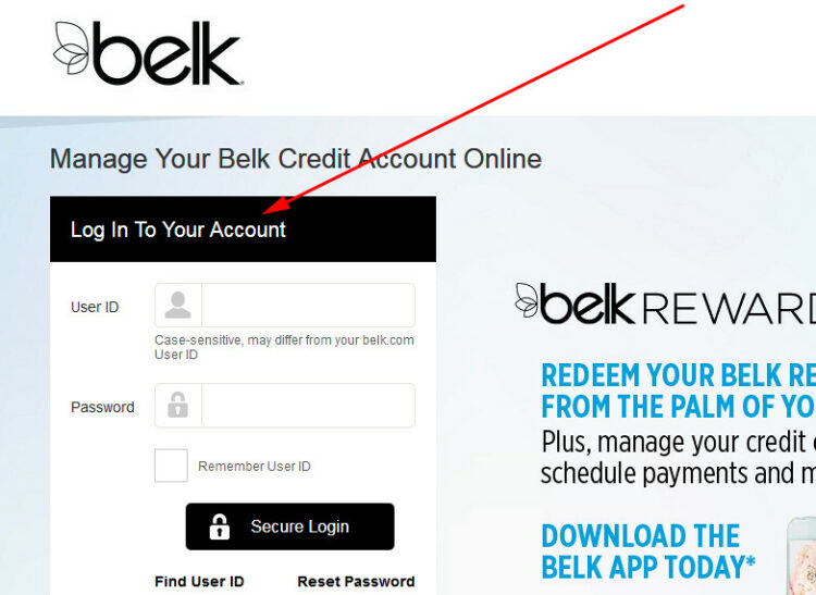 Belk Credit Card