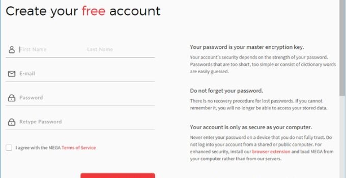 Mega Personal Create Account​: Complete Detailed Login Instructions