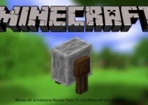 Minecraft Grindstone Recipe: How To Use Minicraft Grindstone