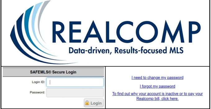 Realcomp Online Login and Sign In Guide | Realcomponline.com