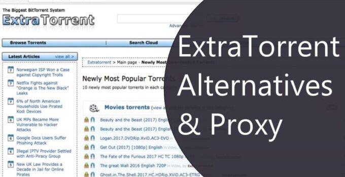 ExtraTorrents Proxy List to Unblock Extratorrent 2022