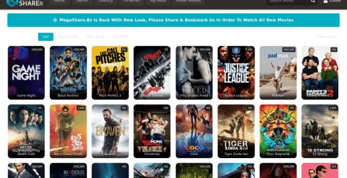 MegaShare Alternatives: 14 Best Sites To Watch Free Movies