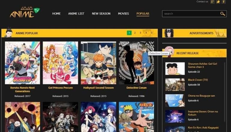 20 Best Goodanime Alternatives Sites to Watch Anime Online - icoTech