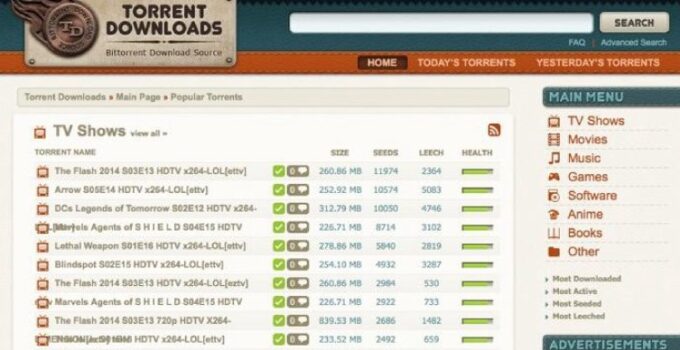 Top 15 Best TorrentDownloads Alternatives and Proxy 2023