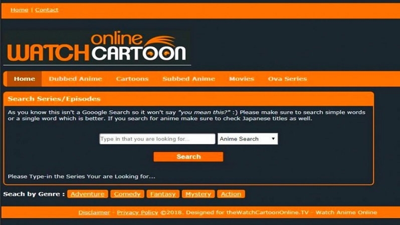 WatchCartoonOnline