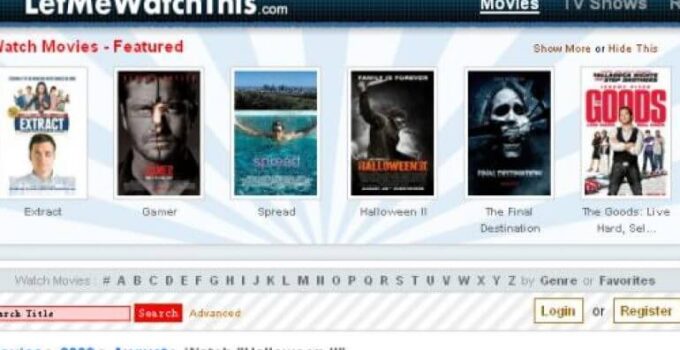 Top 10 LetMeWatchThis Alternatives For Free Movie In 2022
