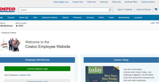 Costco Employee Login and Costco ESS Portal at www.costco.com