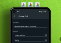 Create a Poll on WhatsApp Mobile, Desktop